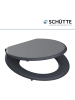 Schütte Toiletbril met softclose "Spirit" antraciet