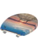 Schütte WC-Sitz mit Absenkautomatik "Sunset sky" in Bunt
