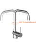 eisl since 1980 Gootsteenkraan "Futura" chroomkleurig