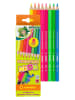 Jolly Kleurpotloden "Neon" - 8 stuks