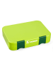 Jolly Lunchbox groen - (L)23 x (B)16,5 x (H)4,5 cm