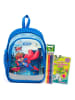 Jolly Kindergartenrucksackset "Superhero" in Blau - (B)23 x (H)33 x (T)13 cm