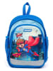 Jolly Kleurterschoolrugzakset "Superhero" blauw - (B)23 x (H)33 x (D)13 cm