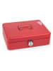SAX Geldkassette in Rot - (B)30 x (H)9 x (T)24 cm