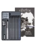 CRETACOLOR 10tlg. Zeichen-Set ''Monolith Graphit''