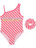 Billieblush 2tlg. Badeoutfit in Pink/ Weiß