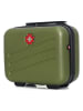 SWISS KOPPER Beautycase "Zurich" in Khaki - (B)30 x (H)23 x (T)16 cm