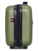 SWISS KOPPER Beautycase "Zurich" in Khaki - (B)30 x (H)23 x (T)16 cm