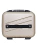 SWISS KOPPER Beautycase "Zurich" in Beige - (B)30 x (H)23 x (T)16 cm
