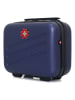 SWISS KOPPER Beautycase "Zurich" donkerblauw - (B)30 x (H)23 x (D)16 cm