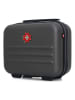 SWISS KOPPER Beautycase "Wil" in Grau - (B)30 x (H)23 x (T)16 cm