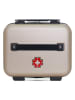 SWISS KOPPER Beautycase "Aigle" goudkleurig - (B)30 x (H)23 x (D)16 cm