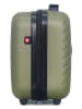 SWISS KOPPER Beautycase "Spiez" in Khaki - (B)30 x (H)23 x (T)16 cm