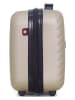 SWISS KOPPER Beautycase "Spiez" in Beige - (B)30 x (H)23 x (T)16 cm