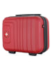 SWISS KOPPER Beautycase "Ruti" in Rot - (B)30 x (H)23 x (T)16 cm