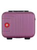 SWISS KOPPER Beautycase "Ruti" in Lila - (B)30 x (H)23 x (T)16 cm