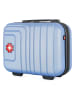 SWISS KOPPER Beautycase "Ruti" lichtblauw - (B)30 x (H)23 x (D)16 cm