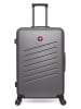 SWISS KOPPER Hardcase-trolley "Zurich" grijs - (B)47 x (H)75 x (D)29 cm