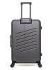 SWISS KOPPER Hardcase-trolley "Zurich" grijs - (B)47 x (H)75 x (D)29 cm