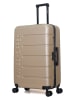 SWISS KOPPER Hardcase-Trolley "Aigle" in Beige - (B)47 x (H)75 x (T)29 cm