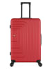 SWISS KOPPER Hardcase-trolley "Ruti" rood - (B)47 x (H)75 x (D)29 cm