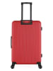 SWISS KOPPER Hardcase-trolley "Ruti" rood - (B)47 x (H)75 x (D)29 cm