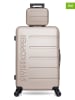 SWISS KOPPER 2tlg. Hardcase-Trolleyset "Aigle" in Beige