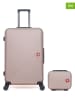 SWISS KOPPER 2-delige hardcase-trolleyset "Spiez" beige