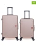 SWISS KOPPER 2-delige hardcase-trolleyset "Spiez" beige