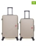 SWISS KOPPER 2tlg. Hardcase-Trolleyset "Spiez" in Beige