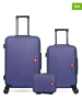 SWISS KOPPER 3-delige hardcase-trolleyset "Spiez" donkerblauw