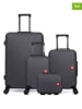 SWISS KOPPER 4tlg. Hardcase-Trolleyset "Spiez" in Schwarz