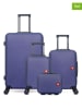 SWISS KOPPER 4tlg. Hardcase-Trolleyset "Spiez" in Dunkelblau