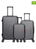 SWISS KOPPER 3tlg. Hardcase-Trolleyset "Spiez" in Anthrazit