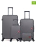 SWISS KOPPER 4-delige hardcase-trolleyset "Spiez" antraciet