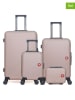 SWISS KOPPER 4tlg. Hardcase-Trolleyset "Spiez" in Beige