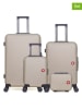 SWISS KOPPER 4tlg. Hardcase-Trolleyset "Spiez" in Beige