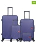SWISS KOPPER 4-delige hardcase-trolleyset "Spiez" donkerblauw