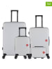 SWISS KOPPER 4-delige hardcase-trolleyset "Spiez" zilverkleurig
