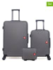 SWISS KOPPER 3-delige hardcase-trolleyset "Spiez" antraciet