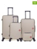 SWISS KOPPER 4tlg. Hardcase-Trolleyset "Spiez" in Beige