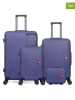 SWISS KOPPER 4-delige hardcase-trolleyset "Spiez" donkerblauw