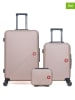 SWISS KOPPER 3tlg. Hardcase-Trolleyset "Spiez" in Beige