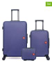SWISS KOPPER 3tlg. Hardcase-Trolleyset "Spiez" in Dunkelblau