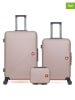 SWISS KOPPER 3tlg. Hardcase-Trolleyset "Spiez" in Beige