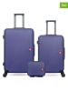 SWISS KOPPER 3-delige hardcase-trolleyset "Spiez" donkerblauw