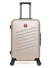 SWISS KOPPER Hardcase-trolley "Zurich" beige - (B)41 x (H)65 x (D)26 cm