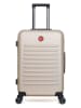 SWISS KOPPER Hardcase-Trolley "Wil" in Beige - (B)41 x (H)65 x (T)26 cm