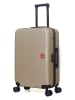 SWISS KOPPER Hardcase-Trolley "Spiez" in Beige - (B)41 x (H)65 x (T)26 cm