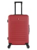 SWISS KOPPER Walizka "Wil" w kolorze czerwonym - 41 x 65 x 26 cm